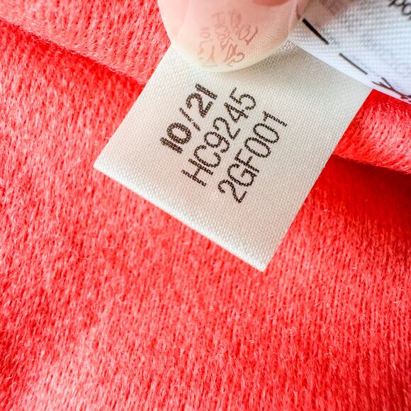 Adidas Women's XS Primegreen Essentials Warm-Up Slim 3-Strips Track Jacket Pink - Picture 7 of 9